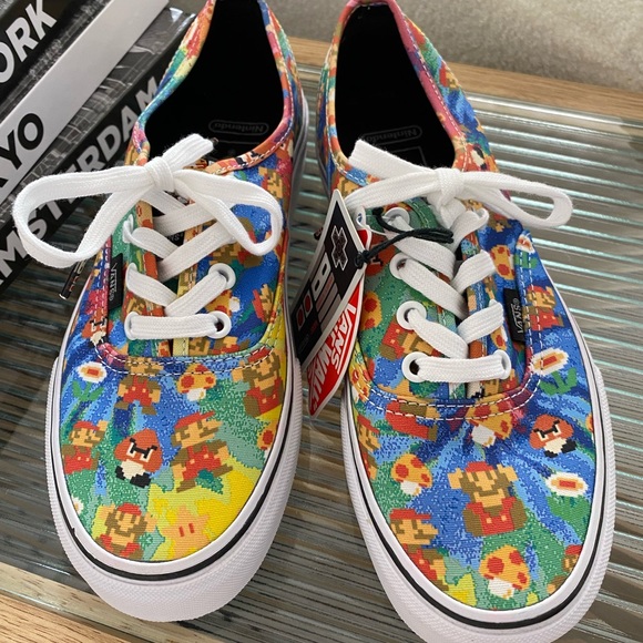 Women’s Vans Nintendo Super Mario Bros sneaker size 7.5